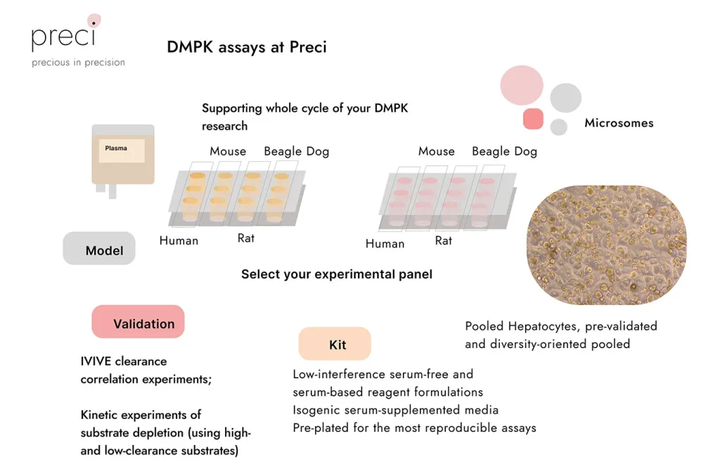 DMPK assays at Preci