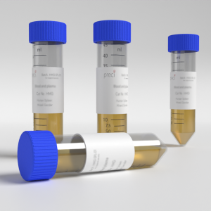 Human serum from pulmonary disorder donors for biomedical research