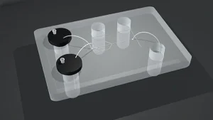 SpheroFlow single-use spheroid-generation chip