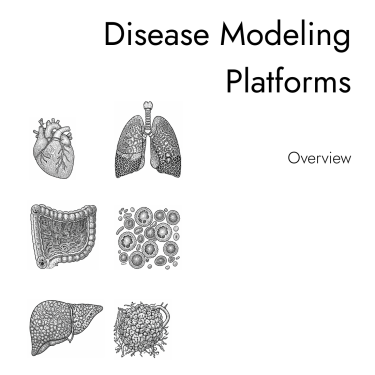 Preci Disease Modeling Platforms: New Brochure